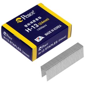 [평화] 제본용스테플러침 H-13(24mm)_1개입